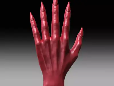 Creature Hand 3D model