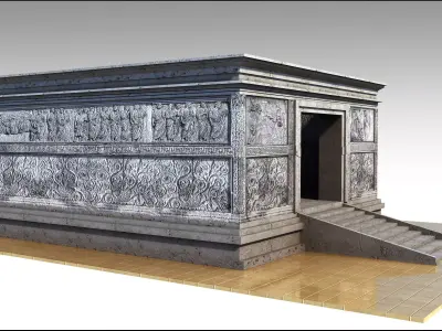 Ara Pacis 3D model