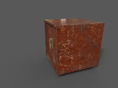 Old Modern Furniture 3D Model Terror Low-poly 3D model shop
