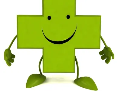 Fun Pharmacy character  3D model