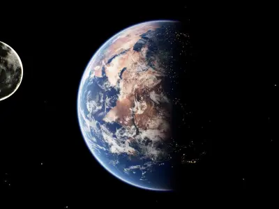 AAA Solar System planets 3D model