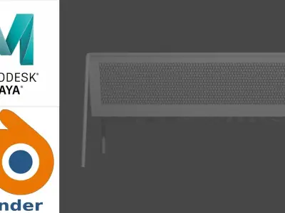 Banking - Banca 3D model 3D model