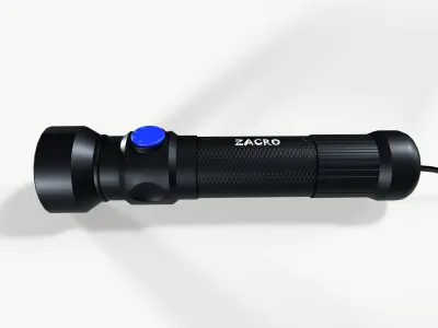 Flash Light Low-poly 3D model purchase