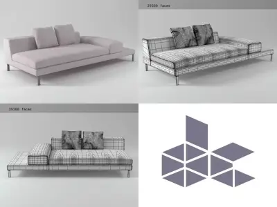 Hamilton Islands 16 237 3D model