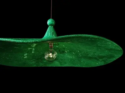 Designer lamp 3D model