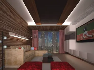 drawing area 3D model