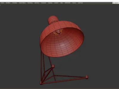 Delightfull Diana Low-poly 3D model