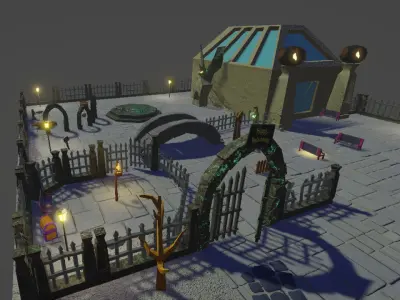 halloween  pack 3D model