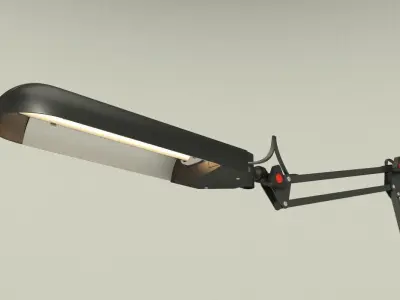 Adjustable table lamp 3D model