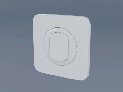 Light Switch Low-poly 3D model
