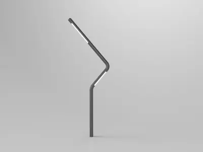 Modern Street Lamp 3D model purchase