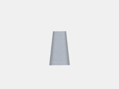 VATTENAX Panel curtain Low-poly 3D model
