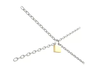 Locked Icon v1 002 Low-poly 3D model