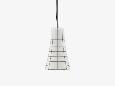 Bell Shaped Pendant Light 3D model