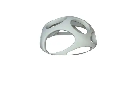 SciFi Cube Object No 53832 Low Poly Shape Low-poly 3D model