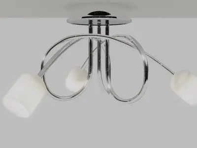 Pack of lamps for interior visualizations 3D model