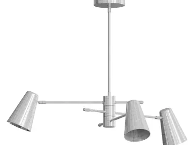 Jamira Convertible Chandelier 3D model