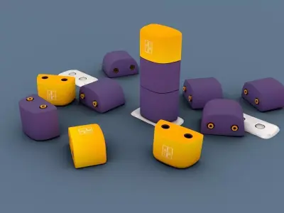 Pylon angular THX1138 3D model