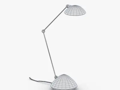 1404 - Table Lamp Low-poly 3D model