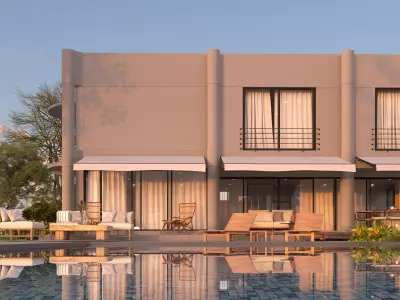 Modern Villa 3D  3D model