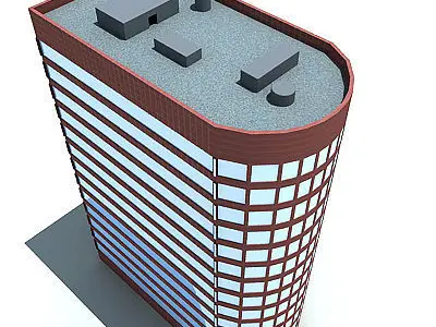 Urban City building 3D model