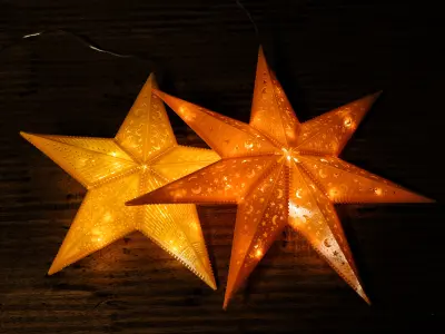 CHRISTMAS STAR LIGHT 3D print model