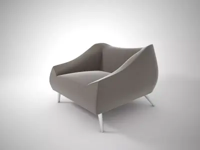 03 CARMEL CHAIR 3D model