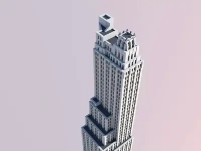 Empire Trust Building Free 3D print model