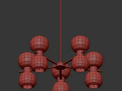 Pearson Chandelier 3D model