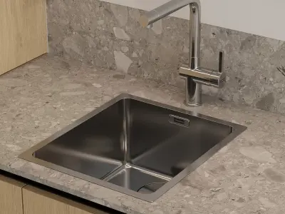 Kitchen set 32 3D model