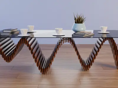 Coffee Table PART5 3D model