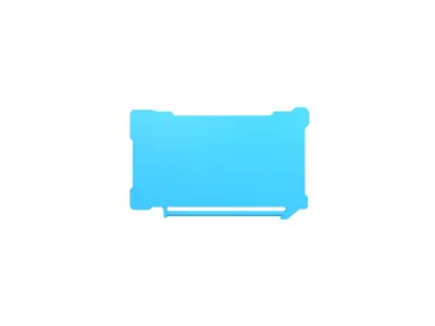 UHD High tech Graphical Interface v4 003 Low-poly 3D model