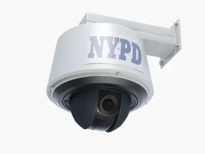 Street Camera NYPD CCTV 3D model