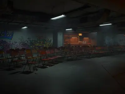 Punch Club Low-poly 3D model