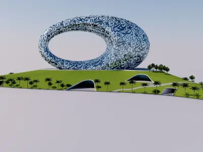 Museum of the Future - Dubai - UAE 3D model