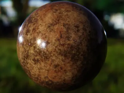 Photoreal Procedural Brown Granite Texture Texture