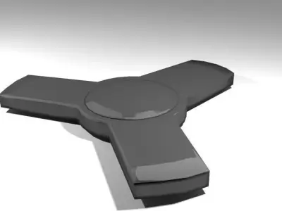 Fidget Spinner - Type 3 3D model
