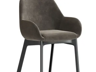 Kartell Clap Dining Chair 3D model