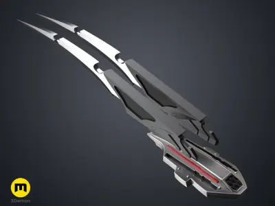 Fugitive Predator Gauntlet Blade 3D print model