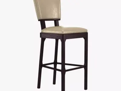 Christian Liaigre Harry Counter Stool and Bar Stool 3D model