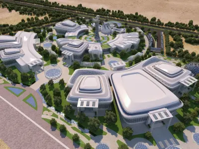 0069 - Culture Center - 2022 - 05 - 2Ds Plans - 3Ds Files 3D model