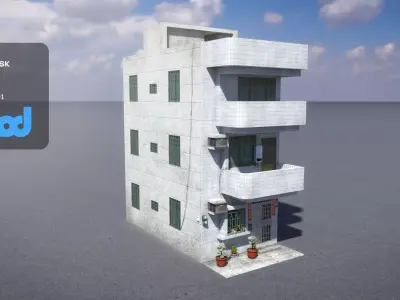 TW house 014 3D model