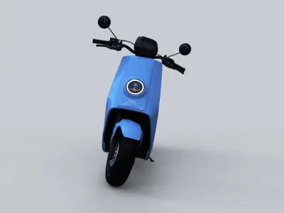 Street moped scooter NIU NQI 3D Model  3D model