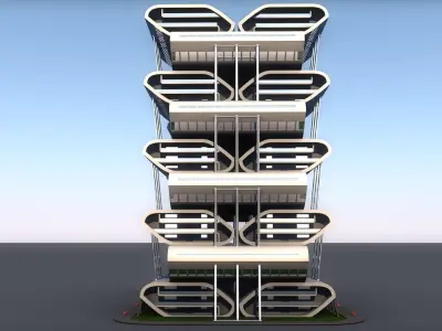 Tech Apartments 3D model