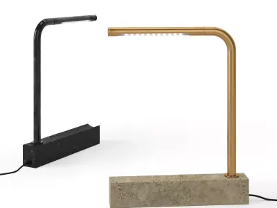 Munk Collective Pipe Lamp 3D model