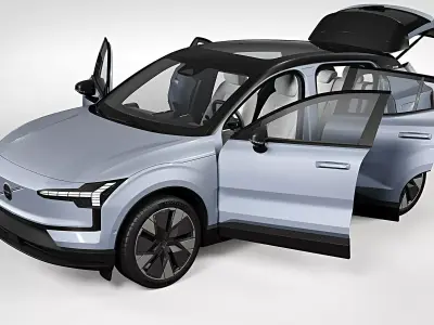 2025 Volvo EX30 3D model