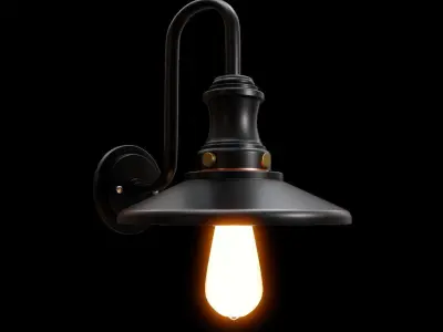 lamp wall 3D model