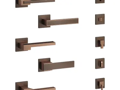 Door handle 002 3D model