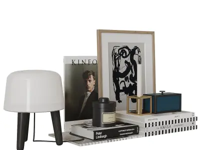 Decorative set 10 3D model