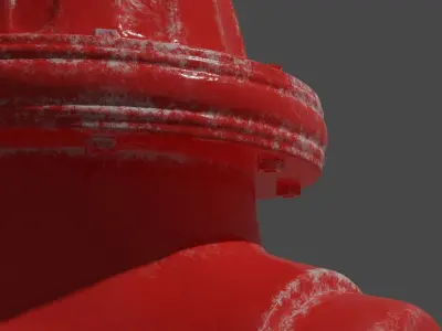 Fire Hydrant Free low-poly 3D model